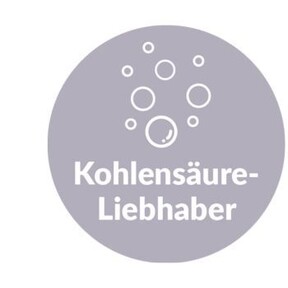 Dier Trinkflasche für Kinder ist für Wasser mit Kohlensäure geeigent